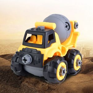 Mini-vehicule educatif a assembler pour bebes et enfants (camion agitateur) - Neuf