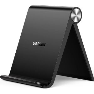 Support Téléphone Bureau Réglable Pose Smartphone Pliable Compatible Avec Iphone 16 Plus Pro Max 15 14 13 12 Galaxy S24 Ultra S23 S22 S21 Pixel 9a 8a 7a 6a Redmi Note (Noir) - Neuf