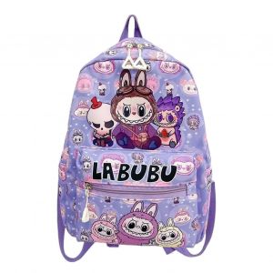 Sac A Dos Pour Enfants Labubu ¿C Cartable Princesse Leger Et Mignon Pour Tout-Petits, Cadeau De Noel Ideal Pour Garcons Et Filles - Neuf