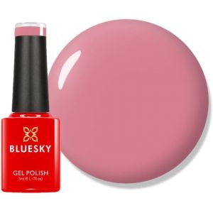 Vernis &Agrave; Ongles Gel Bluesky, Rosebud - 80511, Rose, Durable, R&eacute;sistant Aux Puces, 5 Ml (N&eacute;cessite Du S&eacute;chage Sous Lampe &Agrave; Led Uv) - Neuf