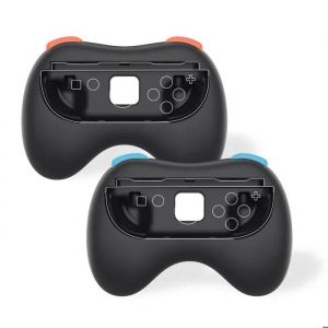 Manette Joy-Con - FREAKS & GEEKS - Grips pour Joy-Con Switch 2 - Ergonomiques - Noir - Confort Optimal - Neuf