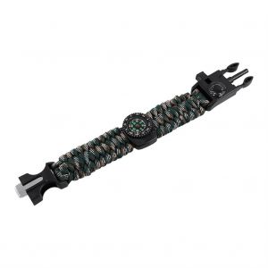 Bracelet Ext&eacute;rieur Kit De Survie Bracelet &Agrave; Boucle &Agrave; D&eacute;gagement Rapide (Camouflage) - Neuf