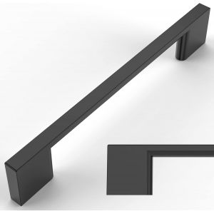 A 5 Pièces Poignee de Meuble Cuisine Noir 128mm Alliage de zinc Poignées Meubles avec Vis,pour Bureaux,Tiroirs,Armoires,Placard UK0035 - Neuf