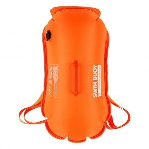 Bouee de natation, bouee de securite, sac a dos double, bouee d'entrainement de natation, sac de securite pour sports nautiques - Neuf