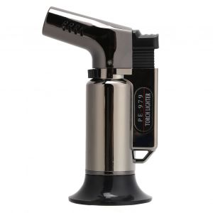 HJLIAN Torche de barbecue portable a triple flamme, allume-cigare, accessoire de cuisine, de patisserie, noir - Neuf