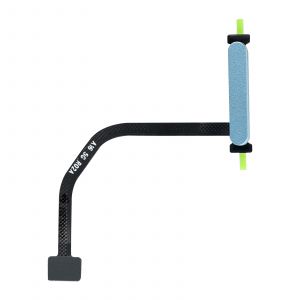 Lecteur Empreinte Digital Original pour Galaxy A16 5G avec Nappe de Connexion Samsung Turquoise - Neuf