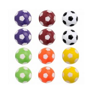 Lot de 12 balles de rechange de baby-foot de 36 mm de qualité supérieure - Durables, colorées, contrôle amélioré pour le plaisir du baby-foot ! - Neuf