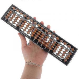 1pc enfants 17 chiffres tiges standard abaque maths outil de calcul &eacute;ducatif - Neuf