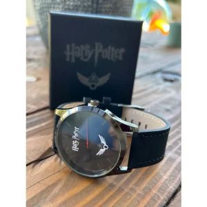Montre - Harry Potter - Quidditch - Noir - Bracelet Simili Cuir - Cadran 4,2 Cm - Neuf