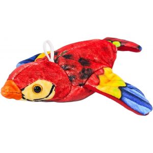 KAL-Jouet Pour Chat Avec Simulation D'Oiseau Et Activation Sonore, Rouge - Neuf