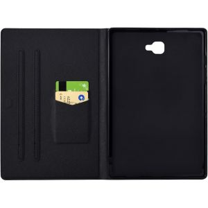 Coque Pour Tablette Samsung Galaxy Tab S6 10.5"" 2019 (Sm-T860/T865) Etui Tablette Pu Cuir Flip Support Portefeuille Protection Coque Pour Samsung Galaxy Tab S6 Housse Tablette,Roses Et Chats - Neuf