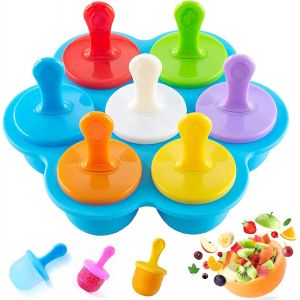 Kalanka-Moules &Agrave; Glaces,Ice Cream Mould,Popsicle Mold Silicone,Mini Moule &Agrave; Popsicle En Silicone,Moulle &Agrave; Glace B&eacute;b&eacute;,Moules &Agrave; Gla&ccedil;ons Pour Popsicles, Cr&egrave;mes Glac&eacute;es, Sorbets, Nourriture Pour B&eacute;b&eacute; Etc - Neuf