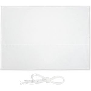 Ulteronixshop-Relaxdays Voile D&iquest;Ombrage Rectangulaire, 2,5 X 3,5 M, Imperm&eacute;able, Anti-Uv, Avec Tendeurs, Terrasse, Balcon, Blanc - Neuf