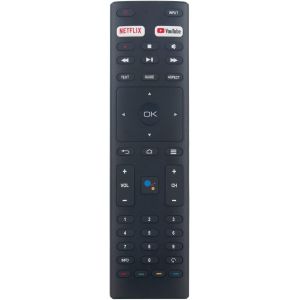 Télécommande Vocale Remplacée Convient pour Continental Edison TV CELED43SAFHD20B7 CEQLED58SA21BE CEQLED50SA20B7 CEQLED55SA20B7 CEQLED55SABFB7 CEQLED58SA20B7 CELED43SA220B7 - Neuf