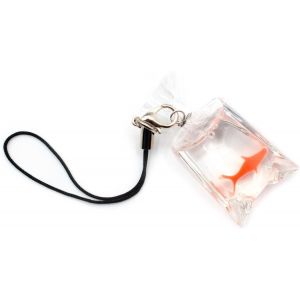 Kalcx-Poissons Rouges Ornements De Téléphone Mobile Téléphone Pendentif Sac Poissons Rouges Poissons Koi Pet Main Pendentif Bijoux De Mode I Porte-Clé Porte-Clés - Neuf