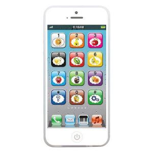 T&eacute;l&eacute;phone Portable Interactif Et &Eacute;ducatif Pour Enfants De 3 &Agrave; 5 Ans - Blanc - Neuf