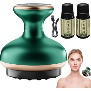 Sjzg-Appareil De Massage Anti-Capiton | Ventouse De Massage,Appareil De Grattage Chauffant Intelligent Avec 9 Niveaux Pour Les Muscles Le Cou L'abdomen Les Cuisses Les Fesses Le Ventre Et Le Corps - Neuf