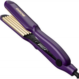 Fer A Gaufrer Les Cheveux Céramique Fer À Boucler Hair Crimper Lisseur, Température Réglable, Arrêt Automatique - Neuf