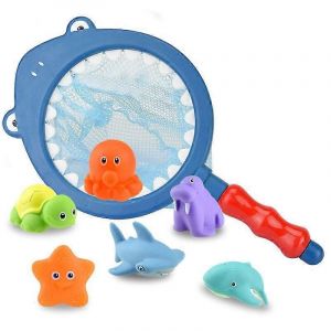 Les Enfants Jouent Avec De L'eau, Pulvérisent De L'eau, La Température, La Couleur, Les Animaux, Les Jouets De Salle De Bain, La Pêche Au Requin, La Colle Pour Étang De Baignade, Jouent Dans L'eau, Jouet De Pêche - Neuf
