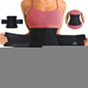 Ceinture De Sudation Femme - Abdominale Gaine Amincissante Ventre Plat Waist Trainer Sport (Noir, S) - Neuf