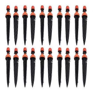 Arrosage réglable Irrigation goutte à goutte Système d'irrigation goutte à goutte 20Pcs - Neuf