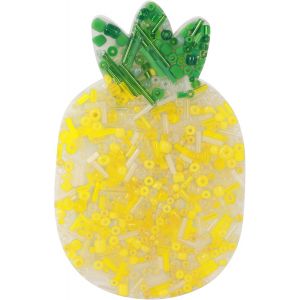 KAL-Picky Pad ¿ Jouet Sensoriel Pour Le Crochetage De La Peau, L'Ananas, Le Crochetage Sensoriel En Silicone, Pour La Trichotillomanie, Le Tdah Et Le Toc, Jouets Sensoriels - Neuf