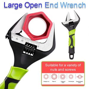 Cl&eacute; plate r&eacute;glable de 6 pouces, m&eacute;trique, ouverture maximale de 60 mm - Neuf