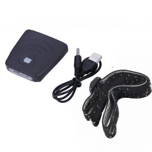 Lampe Frontale A Led Avec Chargeur Usb Pour L'exterieur, Ideale Pour Le Camping Et La Peche (Noir) - Neuf