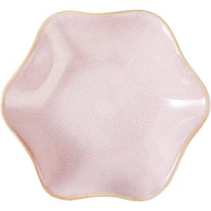 Sjzg-Plat &Agrave; Bijoux En C&eacute;ramique, Plateau &Agrave; Bijoux Feuille Plateau &Agrave; Cl&eacute;s, Porte-Assiettes Petit Anneau Bijoux Plaque Vide-Poche D&eacute;cor De Table De Chevet Pour Table D'entr&eacute;e D&eacute;cor De Chambre - Neuf