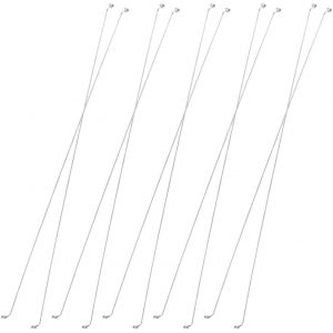 Mevronisshop-Fils De Coupe En Acier Inoxydable Pour Trancheuse &Agrave; Fromage 10 Pi&egrave;ces De Remplacement Pour Fromage Jambon Beurre Outil Pratique Pour Cuisine - Neuf