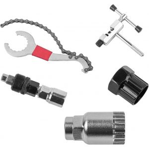 LETNERNY-Kit D'Outils De Réparation De Vélo, Coupe-Chaîne, Dissolvant De Chaîne, Dissolvant De Support, Dissolvant De Roue Libre, Dissolvant D'Extracteur De Manivelle - Neuf