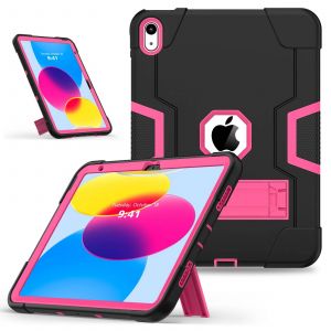 Housse De Tablette Antichoc Pour Enfants,Pour Ipad A16 11th 2025 Air 1 2 3 4 5 10.2 10.5 10.9 9.7 10th 10.9 Pro11 12.9 13 Air 13 Funda Capa.Blackrosered.Ipad 10th 10.9 2022 - Neuf