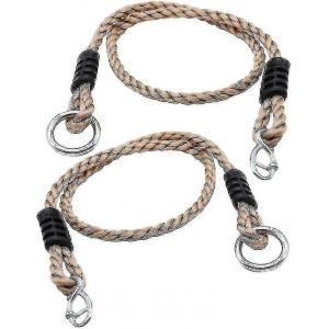 Lot De 2 Rallonges De Hamac Pour Arbre &Agrave; Balan&ccedil;oire, Sangle De Suspension R&eacute;glable - Neuf
