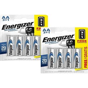 MONDODIGITALE-Energizer Aa Lithium Ultimate Batería X8 - Neuf
