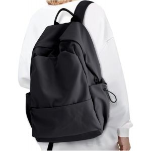 ChenQuanSarl-Sac À Dos D'École Décontracté Sac À Dos Noir Bookbag¿ - Neuf