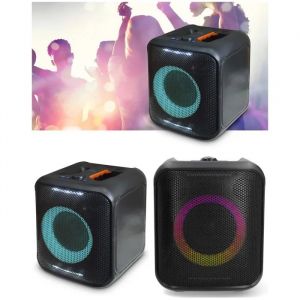 Enceinte sono portable Bluetooth 150 W PARTY KARAOKE RGB TWS sans fil St&eacute;r&eacute;o - Neuf