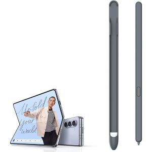 Remplacement Du Stylet S Pen Pour Galaxy Z Fold 6, Stylet D'entr&eacute;e Pour Fold6/Fold4/Fold3, Galaxy Z Fold5 S-Pen Fold Edition + Emplacement Pour Stylet S Pen-Grey-A - Neuf