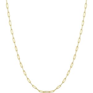 1,7mm Cha&icirc;ne Trombone Femme En Argent 925,Chaine Fine Argent,Collier Femme Plaqu&eacute; Or,Longueur De 36cm/41cm/46cm/51cm/55cm/61cm - Neuf