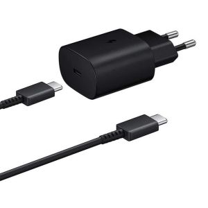 Chargeur Secteur Rapide 25W avec Cable de charge USB-C Type C pour Xiaomi Pocophone F1 6.18"/Xiaomi Mi 9 Pro 6.4"- Noir- Visiodirect - Neuf