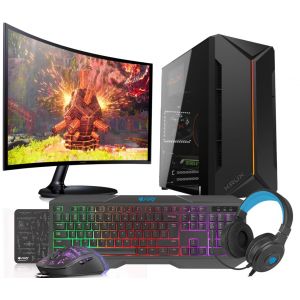 VIST Kit Gaming RGB Ryzen 7 5700G - RAM 32Go - RX VEGA - SSD 1To M.2 - LCD 24 - Windows 11 Pro - Neuf