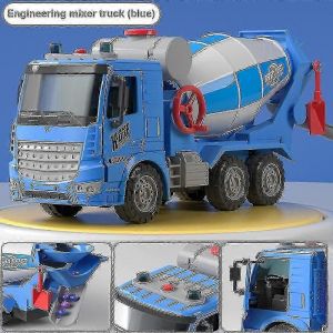 Jouet Pour Enfant, Grande Voiture A Bascule, Vehicule D'ingenierie En Beton, Camion-Citerne A Ciment, Modele Reduit De Simulation - Neuf