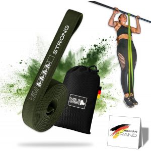 Sept-® Set De Bandes De Fitness En Tissu | Kit Bande Élastique Musculation | Élastique Traction Agréable Sur La Peau - Neuf