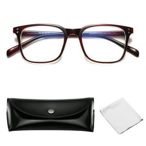 Lunettes Anti-Lumi&egrave;re Bleue Pour Ordinateur Et Jeux Vid&eacute;o, Protection Contre La Fatigue Oculaire, Monture Tr90, &Eacute;tui Et Chiffon Inclus. - Neuf