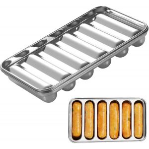 Kalanka-Moule &Agrave; Saucisse, Diy Fait Main Moules Saucisse, 304 Moule &Agrave; Saucisse Acier Inoxydable,Pour Griller, Cuire Au Four, Cuisiner, Cuisine Domestique (Argent)-Kalanka - Neuf