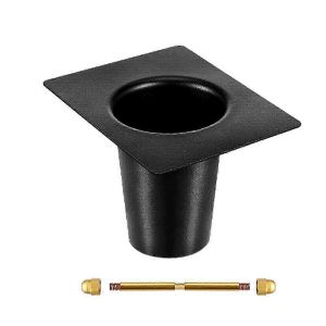 Adaptateur de goutti&egrave;re de cha&icirc;ne de pluie Adaptateur de cha&icirc;ne de pluie en m&eacute;tal pour goutti&egrave;re Adaptateur d'installation de cha&icirc;ne de pluie Accessoire de cha&icirc;ne de pluie - Neuf