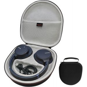 &Eacute;tui Rigide pour Casque Sony WH-CH700N/WH-CH710N - &Eacute;tui de Protection de Voyage - Noir (Valise Uniquement) - Neuf