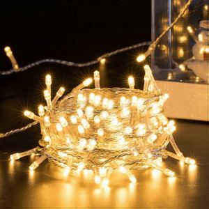 13 m 100 LED-guirlande de Lumi&egrave;res - Imperm&eacute;able &agrave; l'eau de la piscine Int&eacute;rieure/Ext&eacute;rieure, D&eacute;coration de No&euml;l Lumi&egrave;res - Neuf