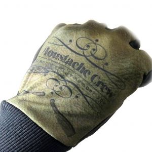 Promotion ! Gants Cr&eacute;ateur Homme 'barber' Taupe Vintage - Neuf
