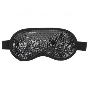 Gel Pour Les Yeux Reutilisable En Pvc, Compresse Rafraichissante Chaude Et Froide, Pour Le Sommeil, Noir - Neuf