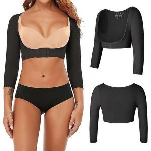 Gaines de compression pour bras, manches longues, pour femmes, correcteur de posture, soutien des epaules et des seins, hauts push-up, soutien du dos et des lombaires - Neuf